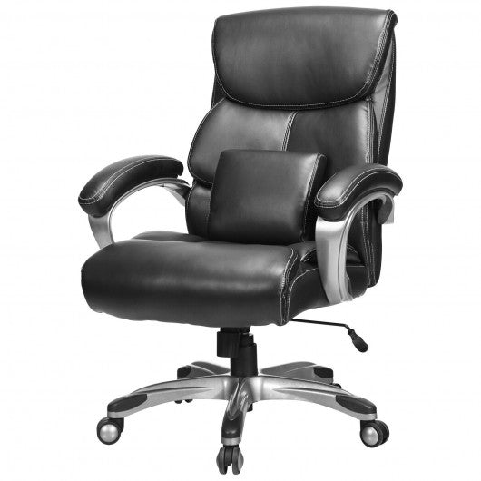 Adjustable Executive Office Recliner Chair with High Back and Lumbar Support