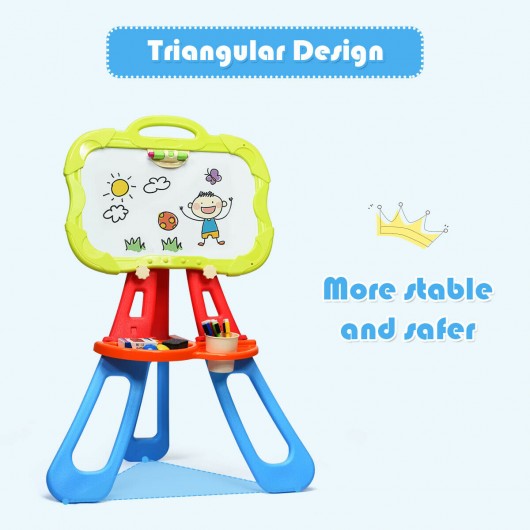 4 in 1 Double Sided Magnetic Kids Art Easel