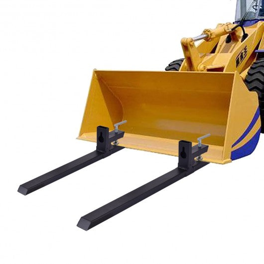 4000 lbs Capacity Skidsteer Tractor Chain Clamp Forks
