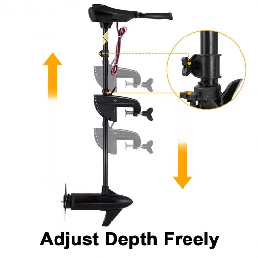 New 46lbs Freshwater Transom Mounted Trolling Motor 36