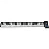 88 Key Electronic Roll Up Piano Silicone Keyboard