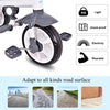 4-in-1 Detachable Baby Stroller Tricycle with Round Canopy