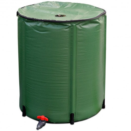 53 Gallon Portable Collapsible Rain Barrel Water Collector