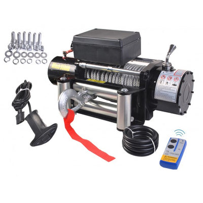 Classic 9500 lbs 12V Electric Recovery Winch