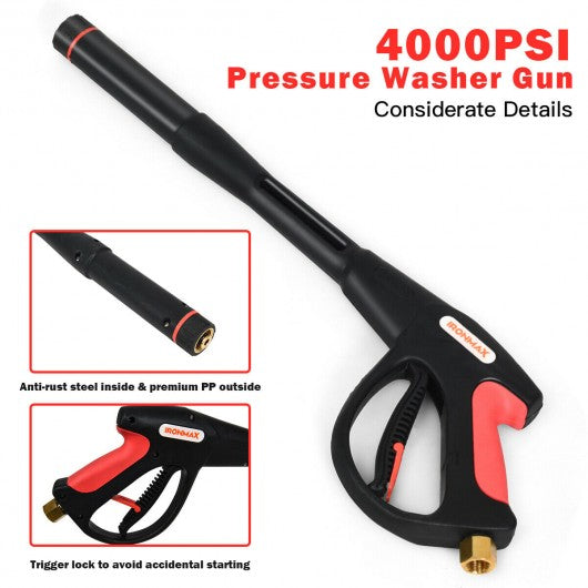 Pressure Washer Gun with 20-Inch Extension Wand Lance