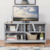 Wooden TV Stand Entertainment Media Center