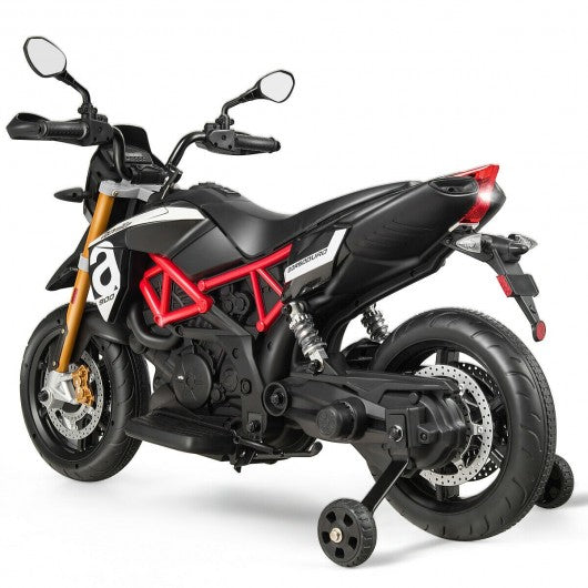 Aprilia Licensed 12V Kids Ride-On Motorcycle