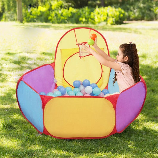 7 pcs Kids Ball Pit Pop Up  Play Tents