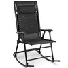 Zero Gravity Folding Rocking Chair Rocker Porch