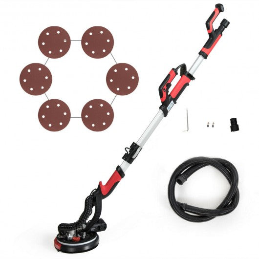 Electric Drywall Sander 750W Adjustable Variable Speed w/Sanding Pad