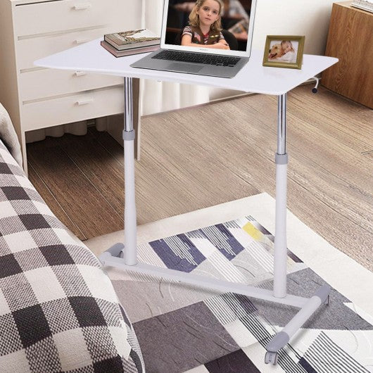 Height Adjustable Computer Desk Sit to Stand Rolling Table