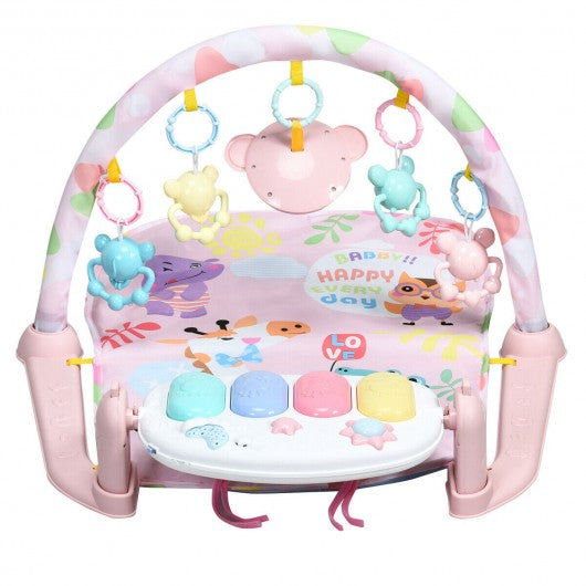 3 in 1 Fitness Music and Lights Baby Gym Play Mat