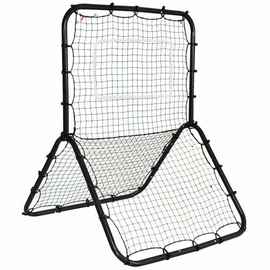 Baseball Softball Rebounder Throw Pitch Back Training Net