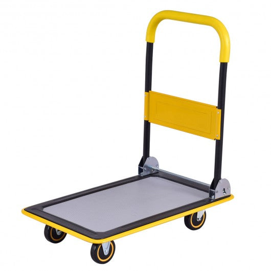 330 lbs Folding Platform Cart Dolly Hand Truck