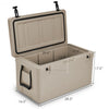 64 Quart Heavy Duty Outdoor Insulated Fishing Hunting Ice Chest