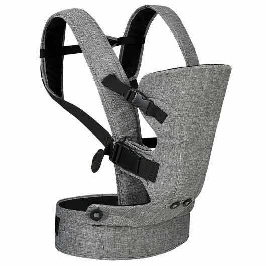 4-in-1 Ergonomic Convertible Baby Carrier with Adjustable Buckles