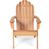 Outdoor Solid Wood Durable Patio Adirondack Chair