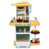 Kitchen Playset with Realistic Lights & Sounds-Yellow