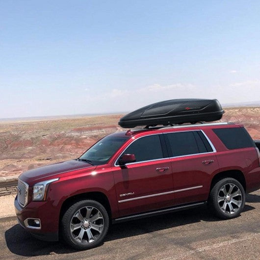 14 Cubic Feet Cargo Box Dual-sided Opening Car Roof