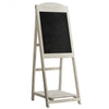 Vintage Folding Chalkboard Easel with Display Shelf