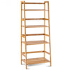 Multifunctional 4 Shelf Bamboo Plant Flower Storage Stand Rack