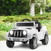 Battery Powered Kids Ride On Car with Remote Control-White