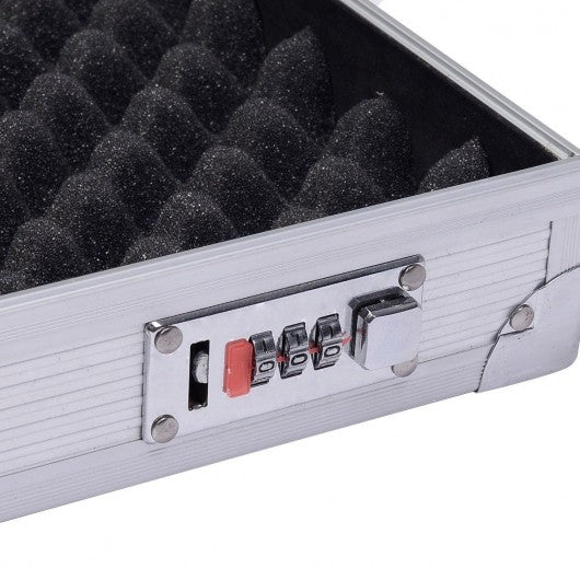 Aluminum Framed Locking Gun Pistol Handgun Lock Box