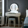 Vanity Makeup Dressing Table with 8 Light Bulbs