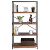 Multipurpose Open Bookcase Industrial Rack Storage Shelf