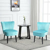 Set of 2 Armless Upholstered Leisure Accent Chair