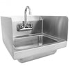 NSF Stainless Steel Hand Washing Sink with Faucet