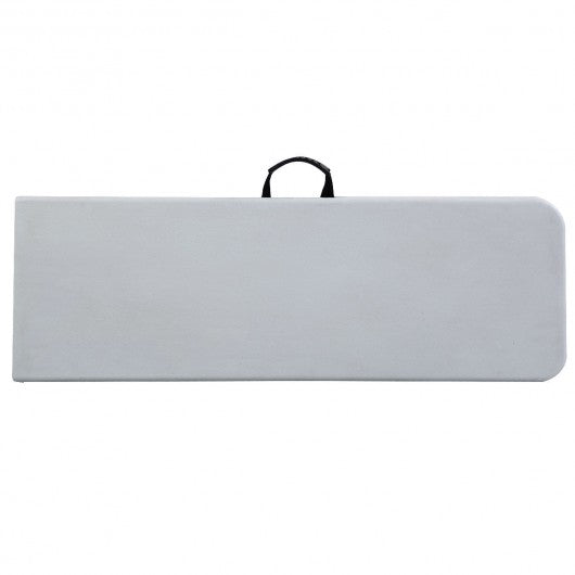 6' Portable Plastic In / Outdoor Picnic Camping Folding Bench