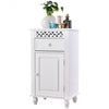 Bathroom Floor Storage Cabinet Organizer with Drawer