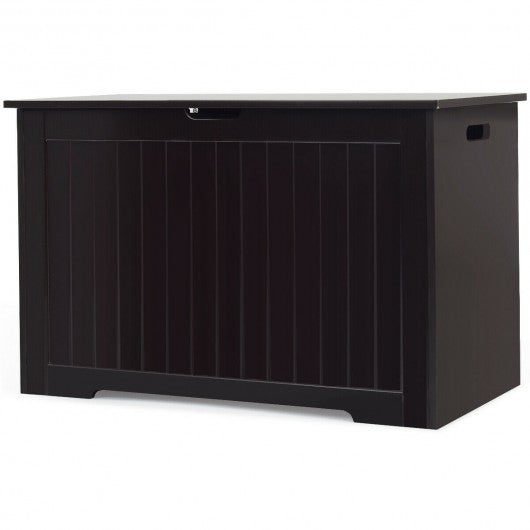 Wooden Toy Box Kids Storage Chest Bench