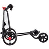 Durable Foldable Steel Golf Cart with Mesh Bag