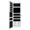 5 LEDs Mirror Jewelry Armoire Wall Door Mounted