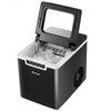 Ice Maker Machine with Scoop & Basket Black