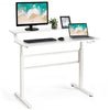 Standing Desk Crank Adjustable Sit to Stand Workstation 