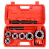 Ratchet Ratcheting Pipe Threader Kit Set