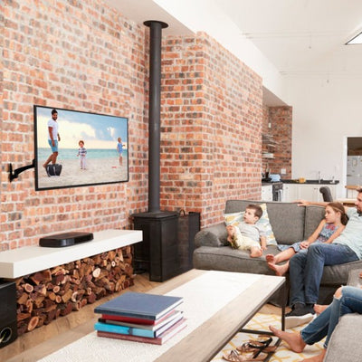 51 lbs TV Wall Mount Hydraulic Arm Adjustable Monitor Bracket