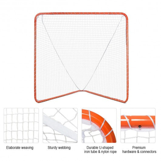 6' x 6' Portable Lacrosse Practice Net for Sport Training