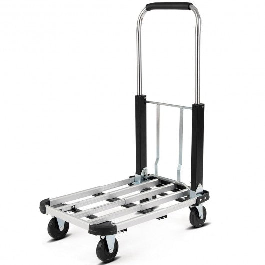 330 LBS Capacity Folding Extendable Hand Platform Truck