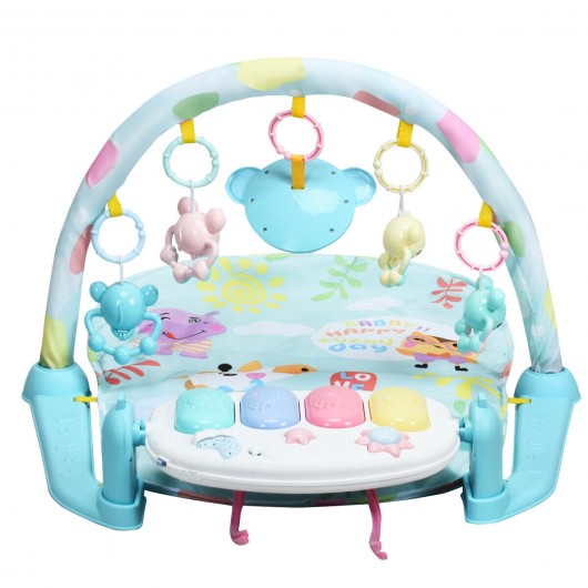 3 in 1 Fitness Music and Lights Baby Gym Play Mat