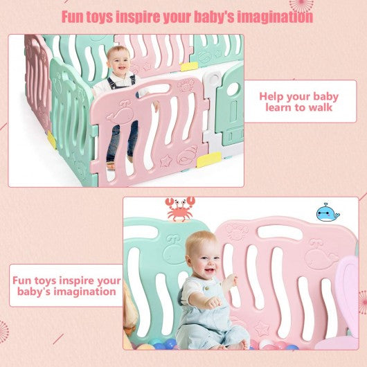 10-Panel Kids Safety Activity Center