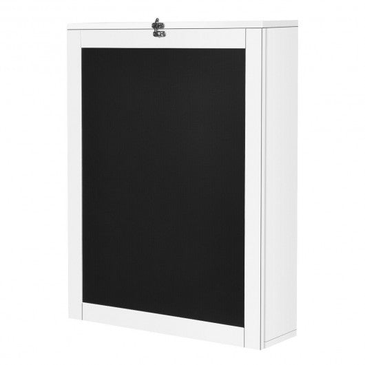 Convertible Wall Mounted Table with A Chalkboard