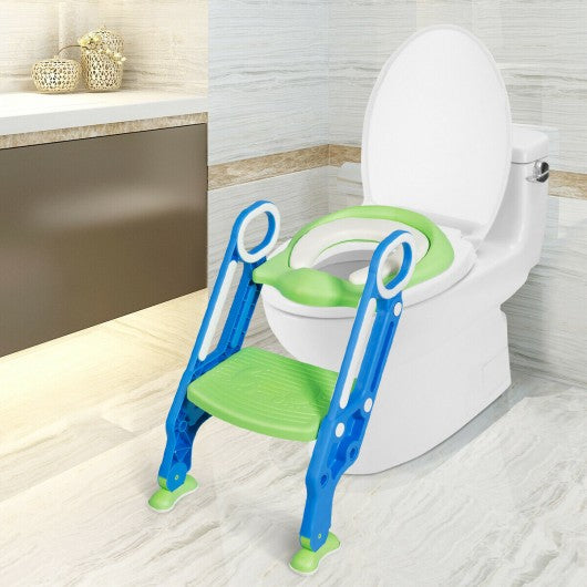 Potty Training Toilet Seat w/ Step Stool Ladder
