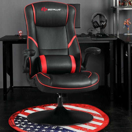 Racing Style Gaming Rocker Chair -Red