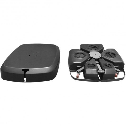 Patio Cantilever Offset Umbrella Base with Wheels
