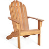 Outdoor Solid Wood Durable Patio Adirondack Chair