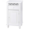 Bathroom Floor Storage Cabinet Organizer with Drawer